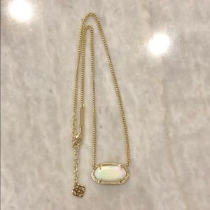 Kendra Scott Brand new Iridescent white Dylan